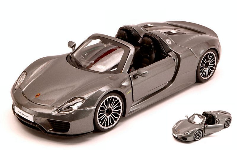 Porsche 918 Spyder 2013 (Silvergun) by burago