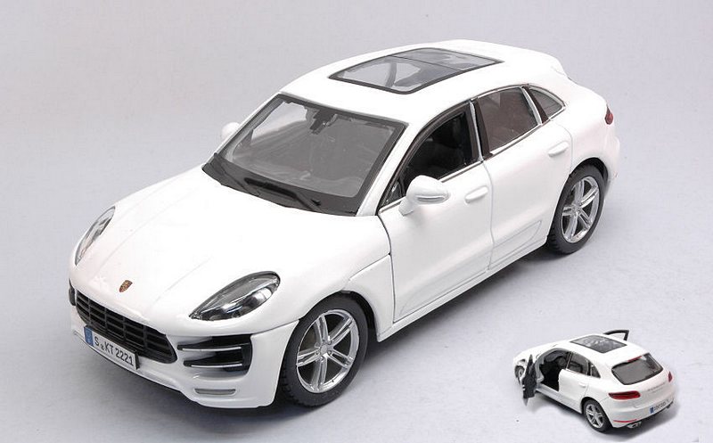 Porsche Macan 2015 (White) by burago