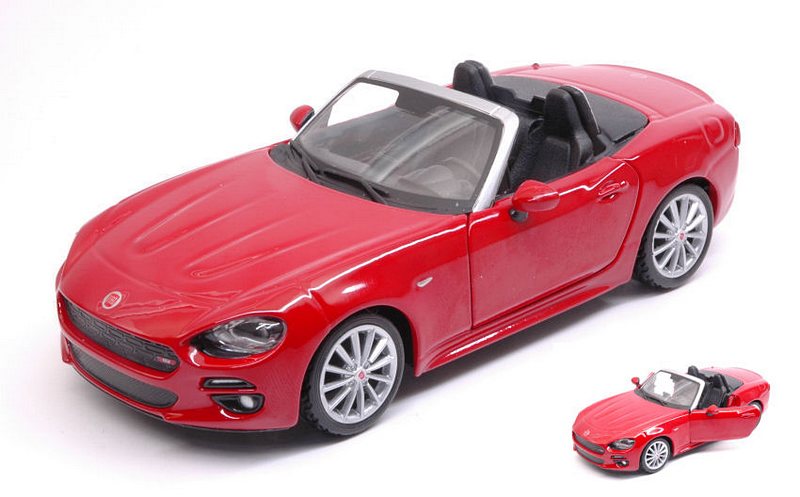 Fiat 124 Spider 2016 (Red) by burago