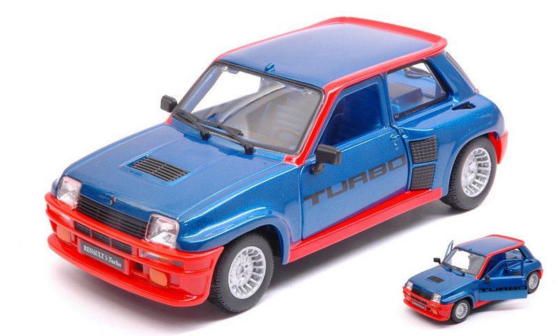 Renault 5 Turbo 1982 (Blue/Red) by burago
