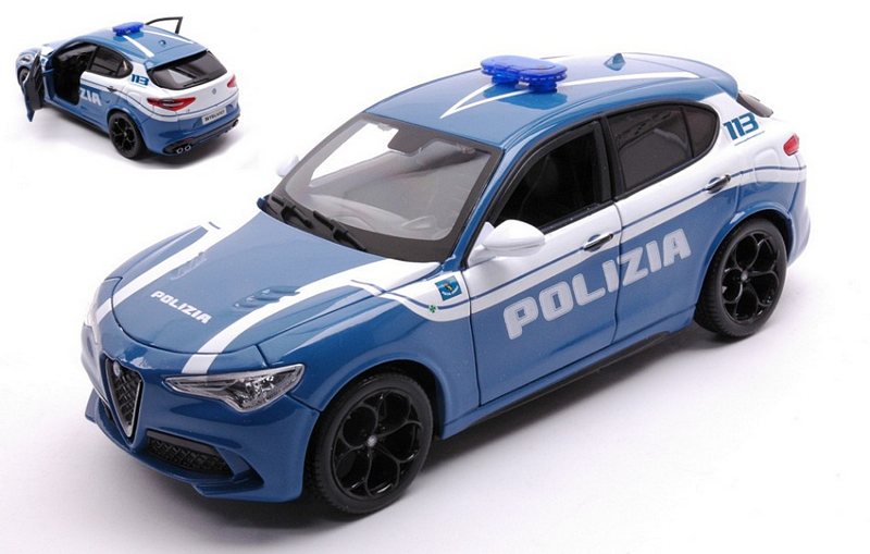 Alfa Romeo Stelvio Polizia by burago