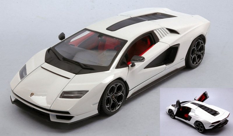 Lamborghini Countach LP1 800-4 (White) by burago