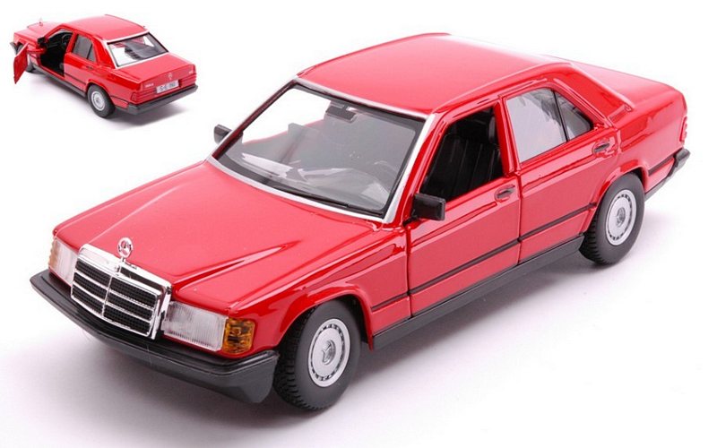 Mercedes 190E 1987 (Red) by burago