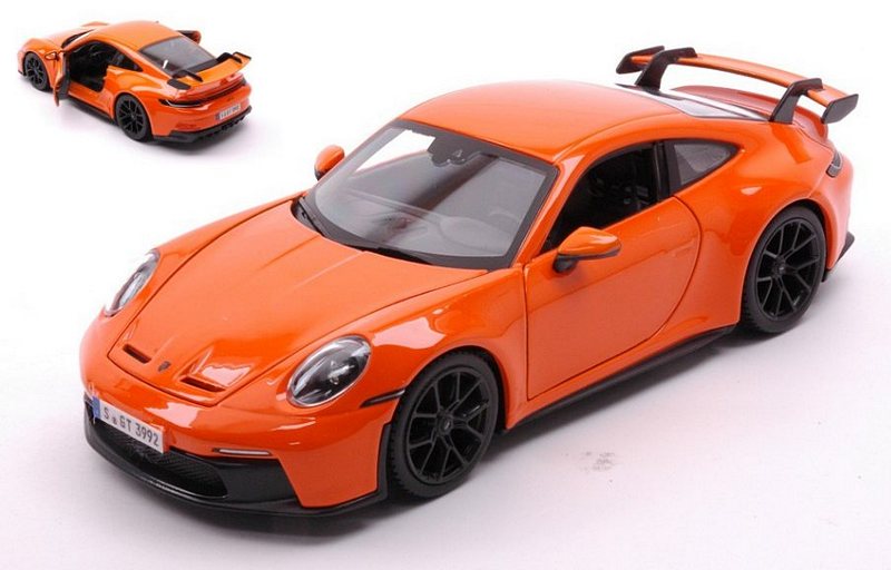 Porsche 911 GT3 2021 (Orange) by burago