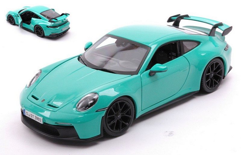 Porsche 911 GT3 2021 (Acquamarine) by burago