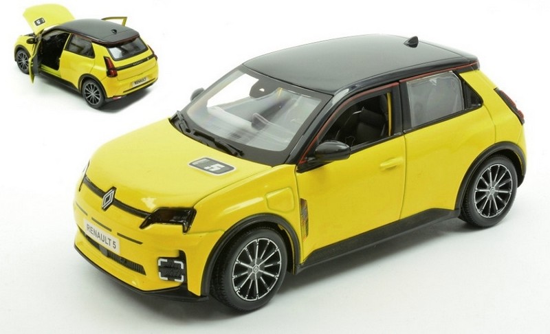 Renault 5 E-Tech (Yellow) by burago