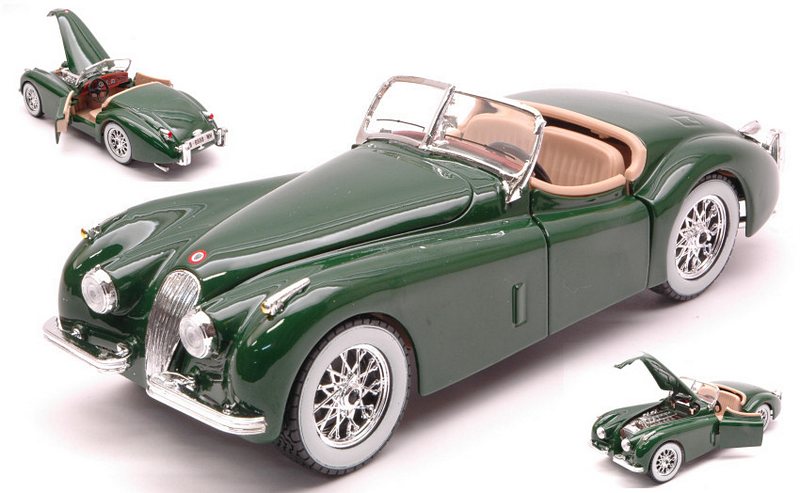 Jaguar XK120 Roadster 1951 (Green) by burago