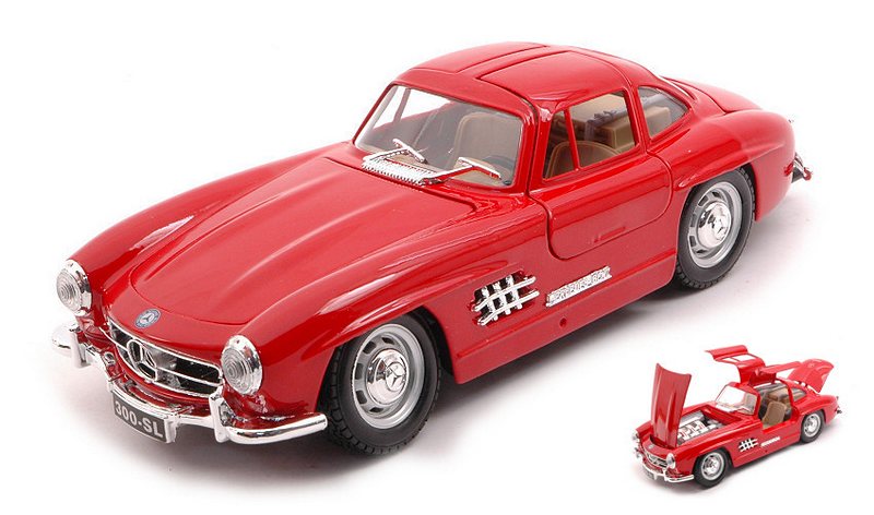 Mercedes 300 SL 1954 (Red) by burago