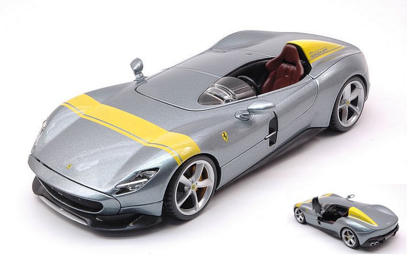 Ferrari Monza SP1 2018 (Grey) by burago