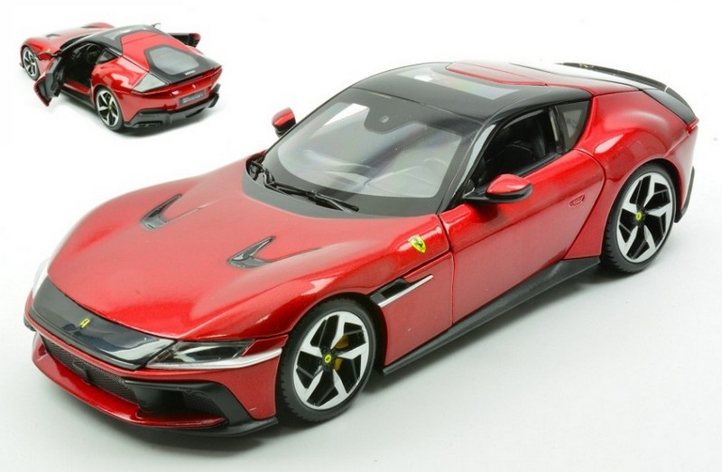 Ferrari 12 Cilindri (Metallic Red) by burago