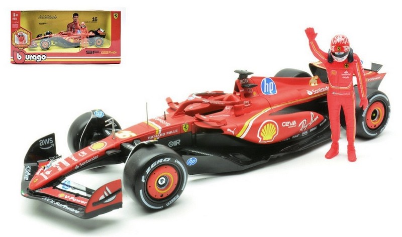Ferrari SF-24 #16 2024 Charles Leclerc by burago