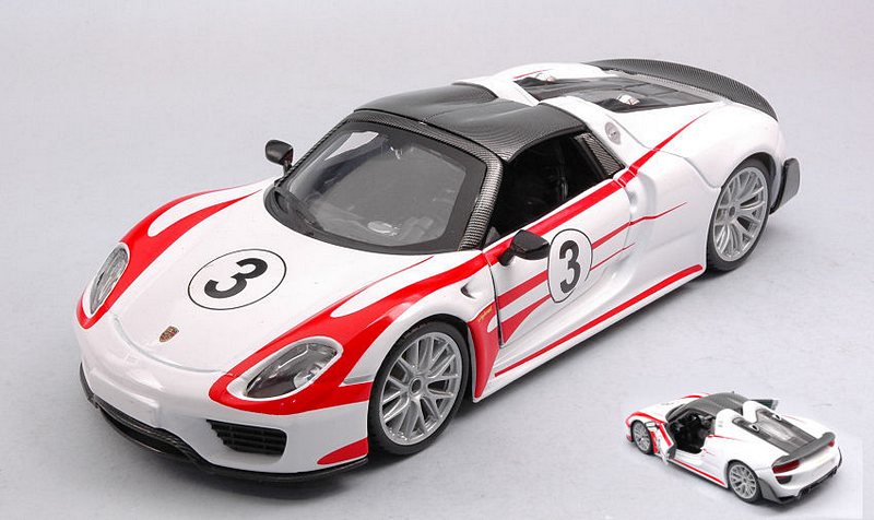 Porsche 918 Weissach Package #3 2013 by burago