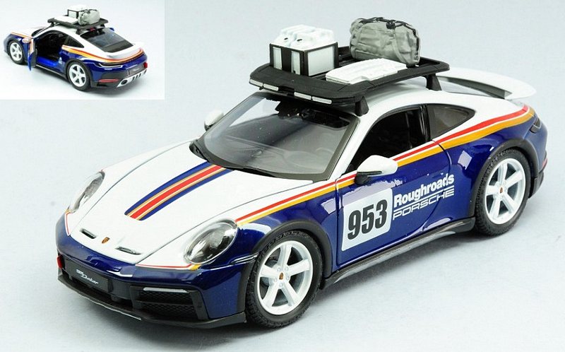 Porsche 911 #953 Memorial Dakar 2023 by burago