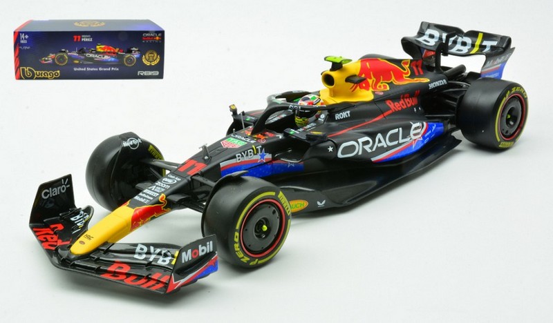 Red Bull RB19 #11 GP Austin 2023 Sergio Perez by burago