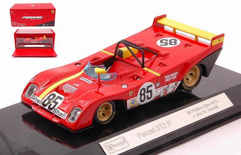 Ferrari 312 PB #85 Winner 6h Watkins Glen 1972 Ickx - Andretti by burago