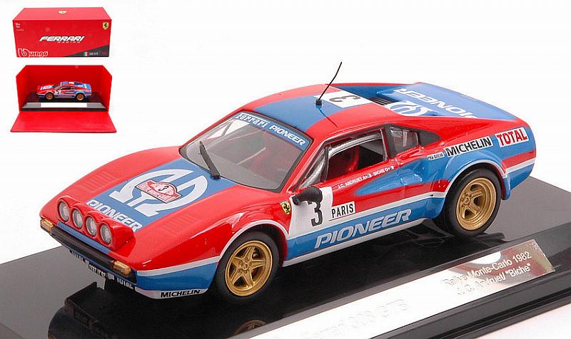 Ferrari 308 GTB Pioneer #3 Rally Montecarlo1982 Andruet - Biche (Night Version) by burago