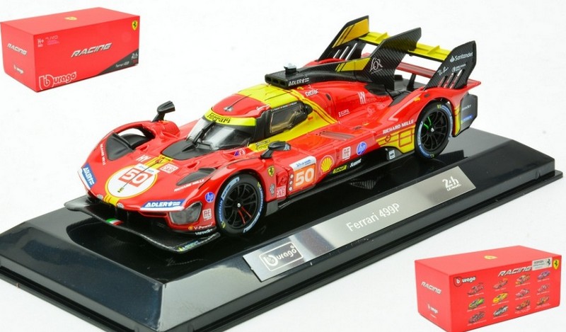 Ferrari 499P #50 Winner Le Mans 2024 Fuoco - Nielsen - Molina by burago