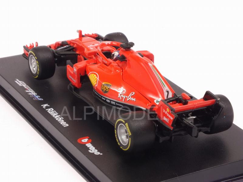Ferrari SF71-H #7 2018 Kimi Raikkonen - bburago