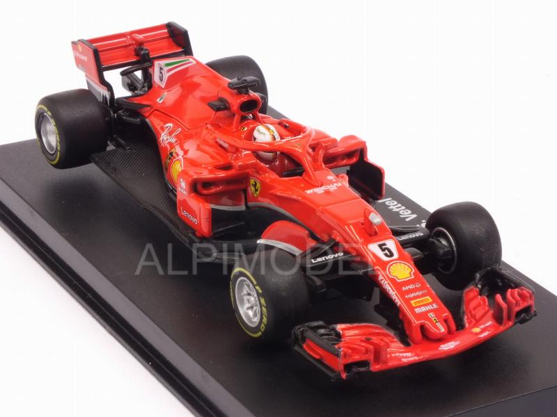 Ferrari SF71-H #5 2018 Sebastian Vettel - bburago