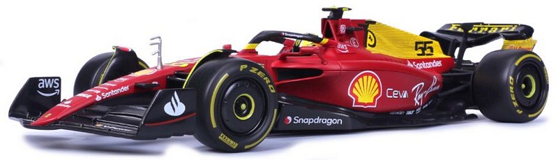 Ferrari F1-75 #55 GP Monza 2022 Carlos Sainz - Signature Edition by burago