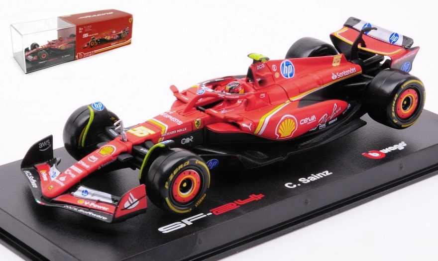 Ferrari SF-24 #55 2024 Carlos Sainz by burago