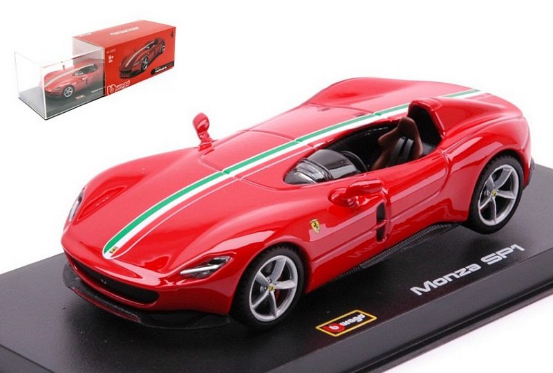 Ferrari Monza SP1 Spider (Red)  -Signature Edition by burago
