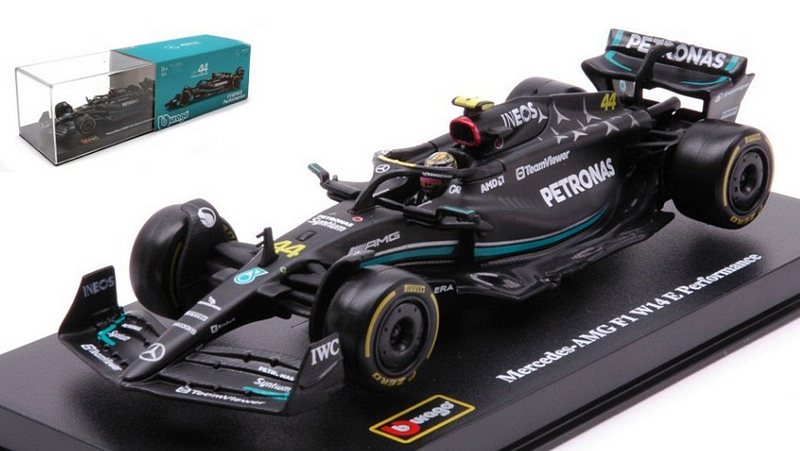 Mercedes W14 AMG #44 2023 Lewis Hamilton - Signature Edition by burago