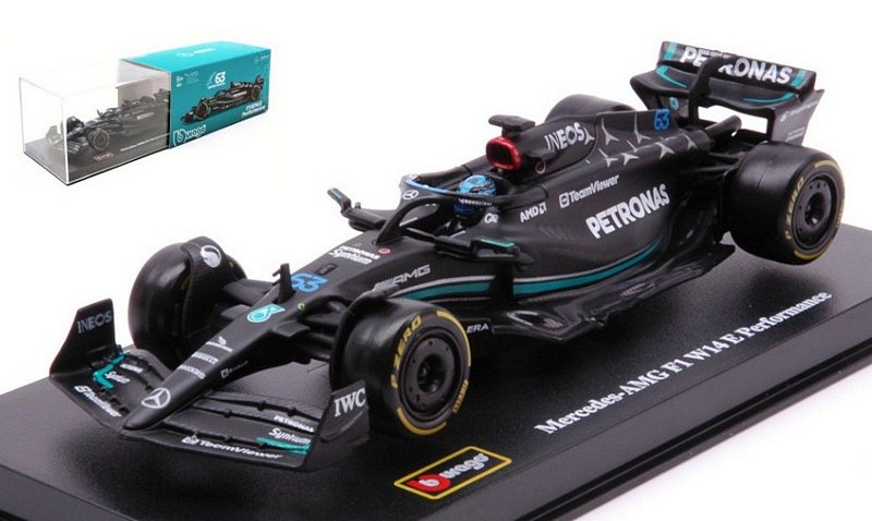 Mercedes W14 AMG #63 2023 George Russell - Signature Edition by burago