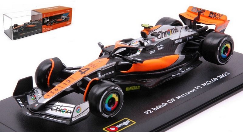 McLaren MCL60 #4 2023 Lando Norris - Signature Edition by burago
