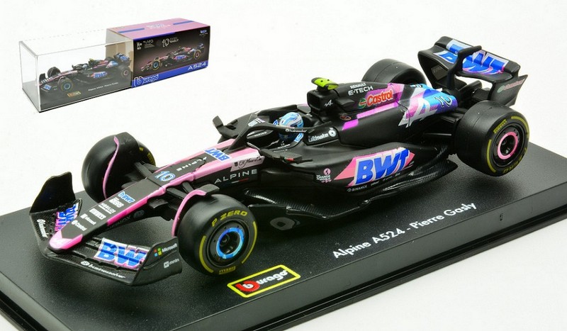 BWT Alpine A524 #10 2024 Pierre Gasly - Signature Edition by burago