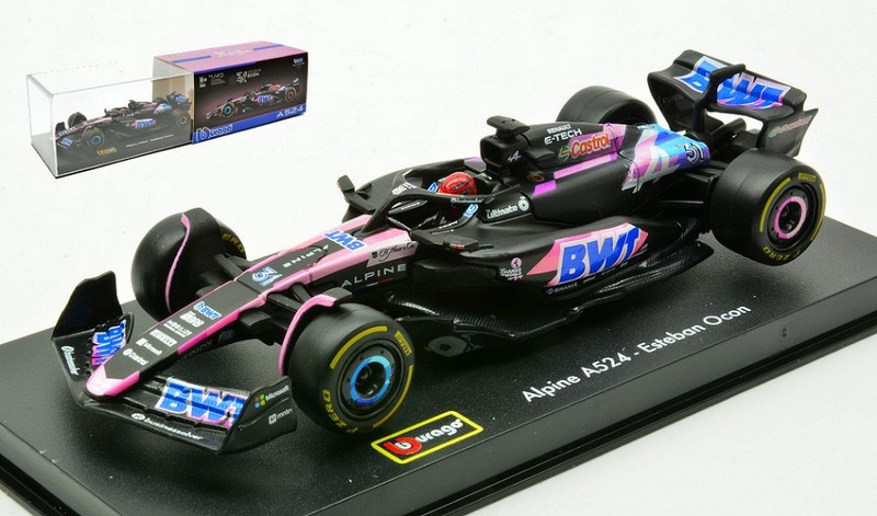 BWT Alpine A524 #31 2024 Esteban Ocon - Signature Edition by burago