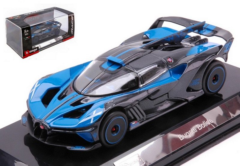 Bugatti Bolide  (Blue/Black) by burago