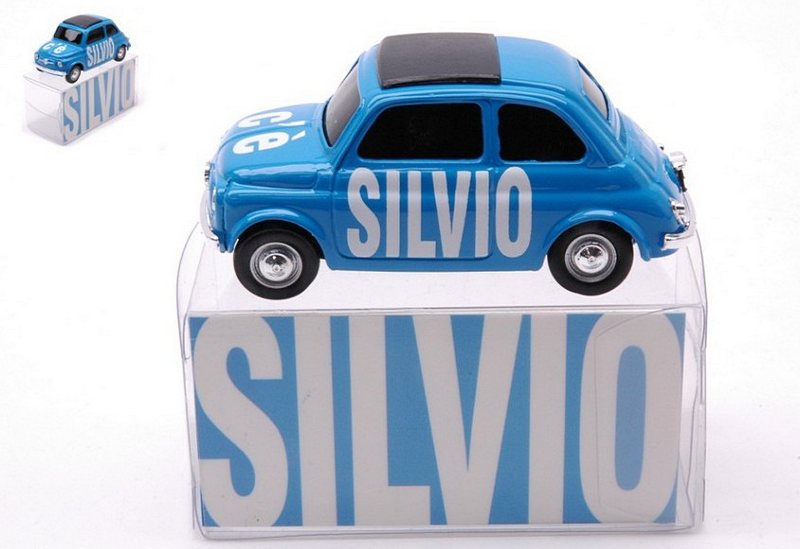 Fiat 500 SILVIO C'E' Special Edition Election Day Italy 2008 by brumm