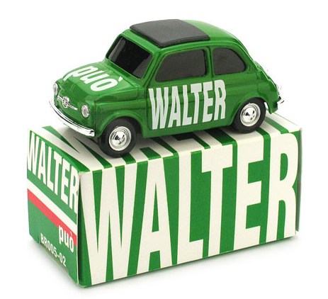 Fiat 500 WALTER PUO' Special Edition Election Day Italy 2008 by brumm