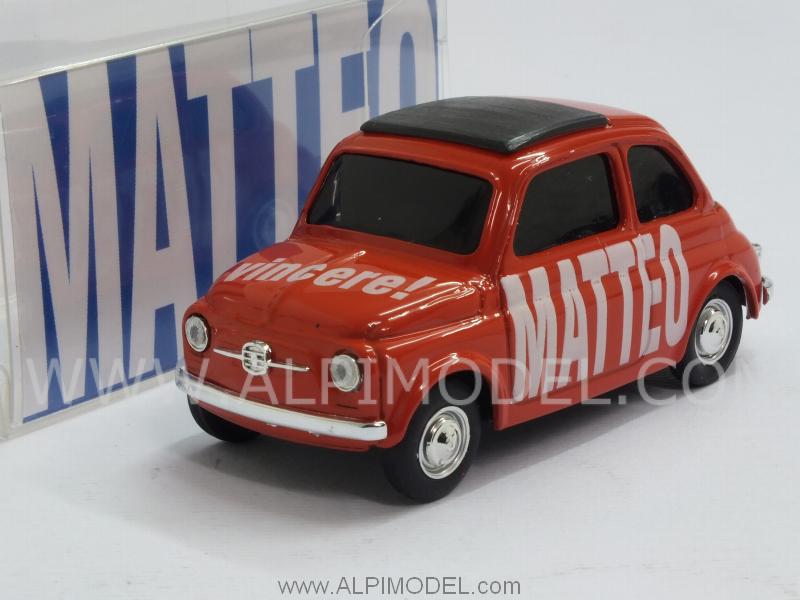 Fiat 500 Brums MATTEO - Vincere!  Special Edition by brumm