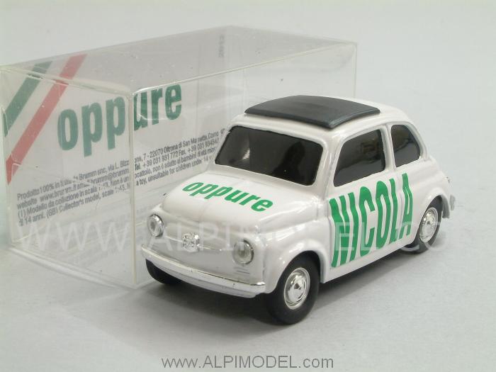 Fiat 500 Brums NICOLA - Oppure Special Edition by brumm