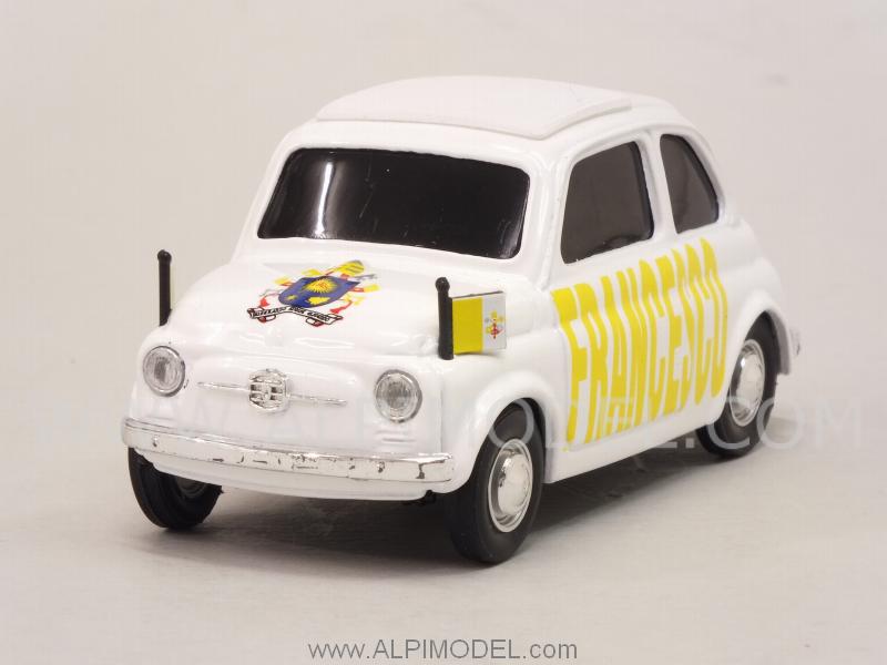 Fiat 500 Brums - I viaggi apostolici di Papa Francesco by brumm