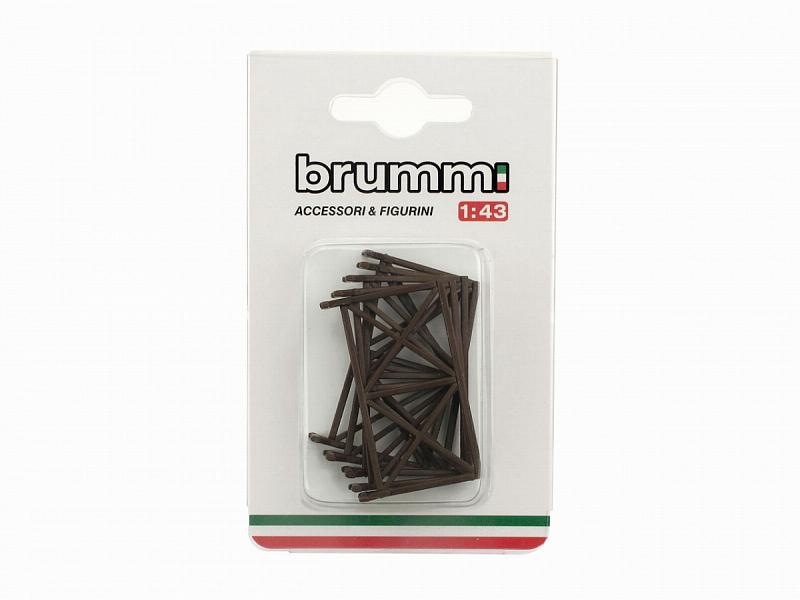 Set Barriers/Transenne Mille Miglia (5 pcs.) by brumm
