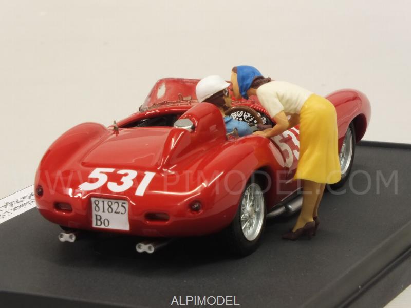 Ferrari 335S #531 Mille Miglia 1957 Alfonso de Portago - Linda Christian 'The Last Kiss' - brumm
