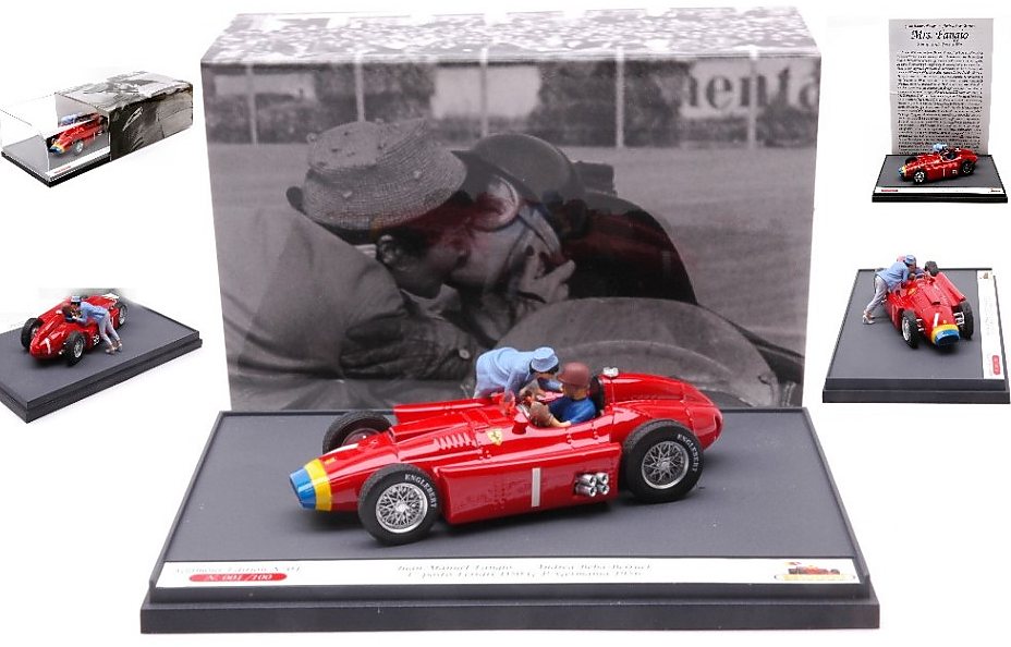 Ferrari D50 #1 Winner GP Germany 1956 BEBA'S KISS J.M.Fangio (Lim.Ed.100pcs) by brumm