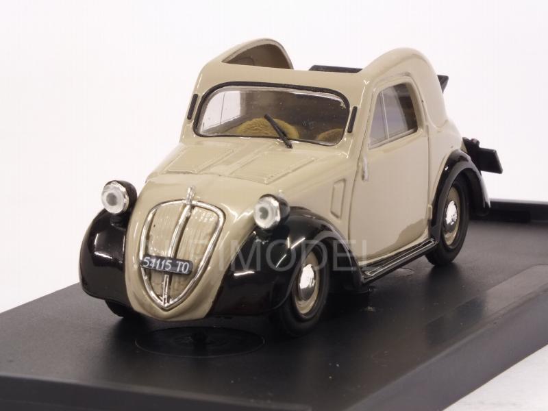 Fiat 500A 'Topolino' 1a Serie aperta 1936 (Beige/Black) by brumm
