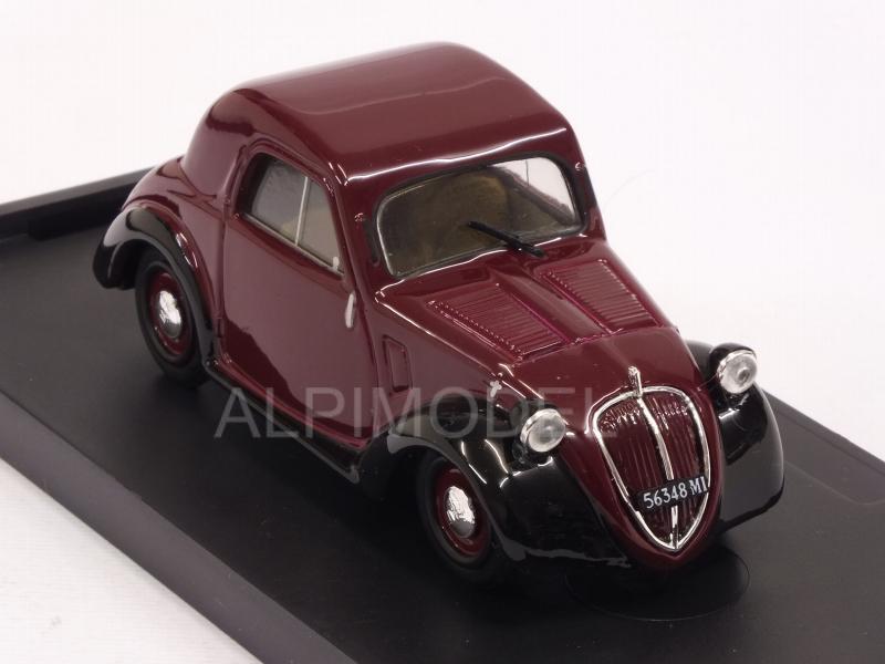 Fiat 500A 'Topolino' 1a Serie Tetto Metallico 1936 (Amarant/Black) - brumm