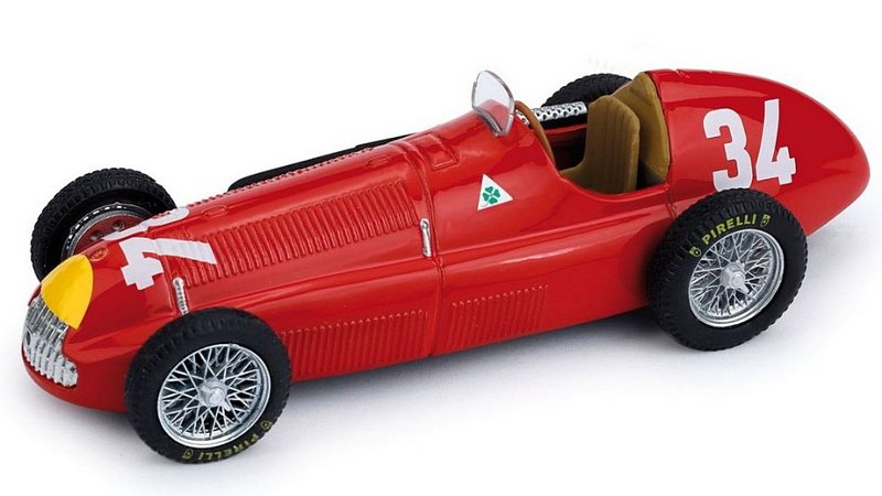 Alfa Romeo 158 #34 Winner GP Monaco 1950 Juan Manuel Fangio (Update model 2012) by brumm
