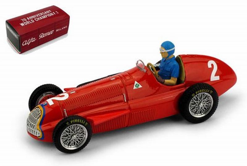 Alfa Romeo 159 #2 Winner GP Belgium 1951 Juan Manuel Fangio World Champion (with driver/con pilota) by brumm