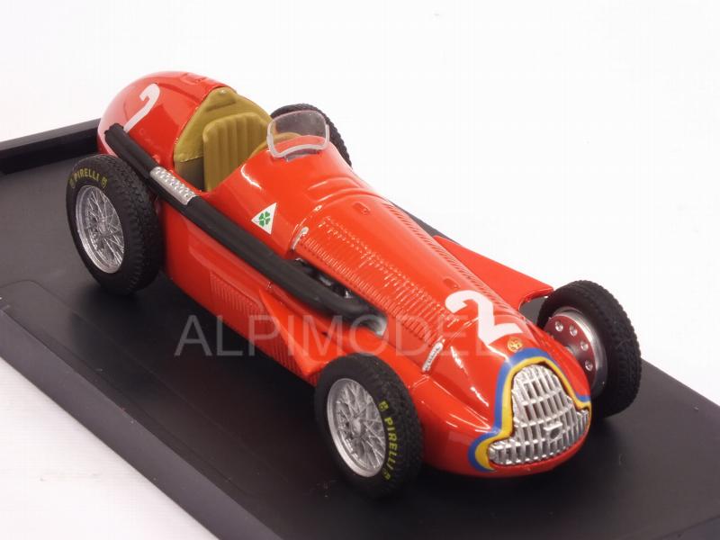 Alfa Romeo 159 #2 Winner GP Belgium 1951 Juan Manuel Fangio World Champion (update model) - brumm