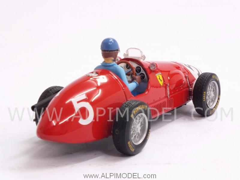 Ferrari 500 F2 #5 Winner British GP 1953 Alberto Ascari (with driver/con pilota) - brumm