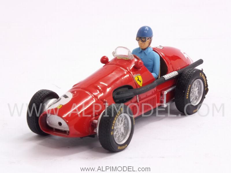 Ferrari 500 F2 #5 Winner British GP 1953 Alberto Ascari (with driver/con pilota) by brumm