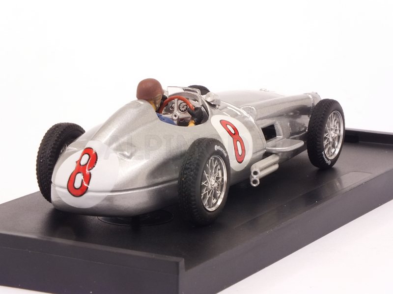 Mercedes W196 #8 Winner GP Netherlands 1955 J.M.Fangio (with driver/con pilota) - brumm
