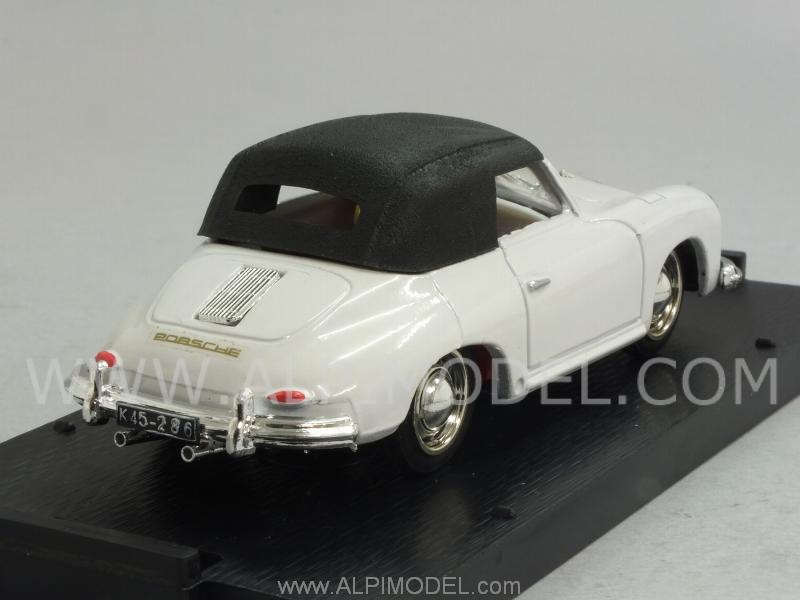 Porsche 356 Cabriolet closed 1952 (white) - brumm