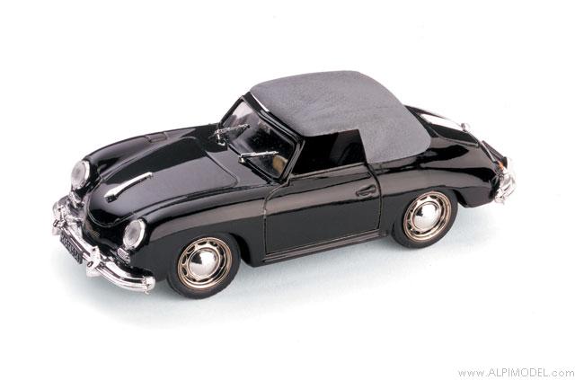 Porsche 356 Cabriolet closed 1952 (black) by brumm